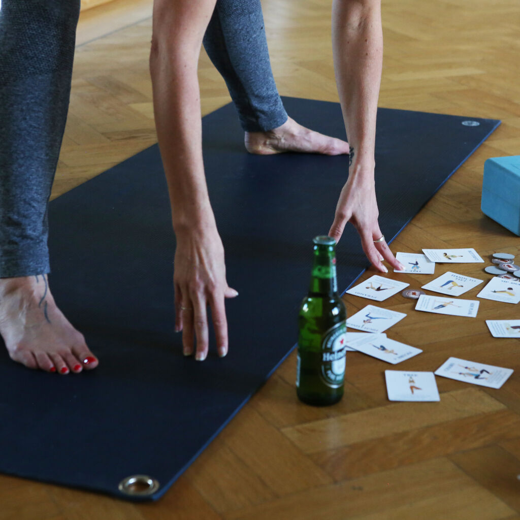 Kikkerland Beer Yoga - Multi color - Bahne